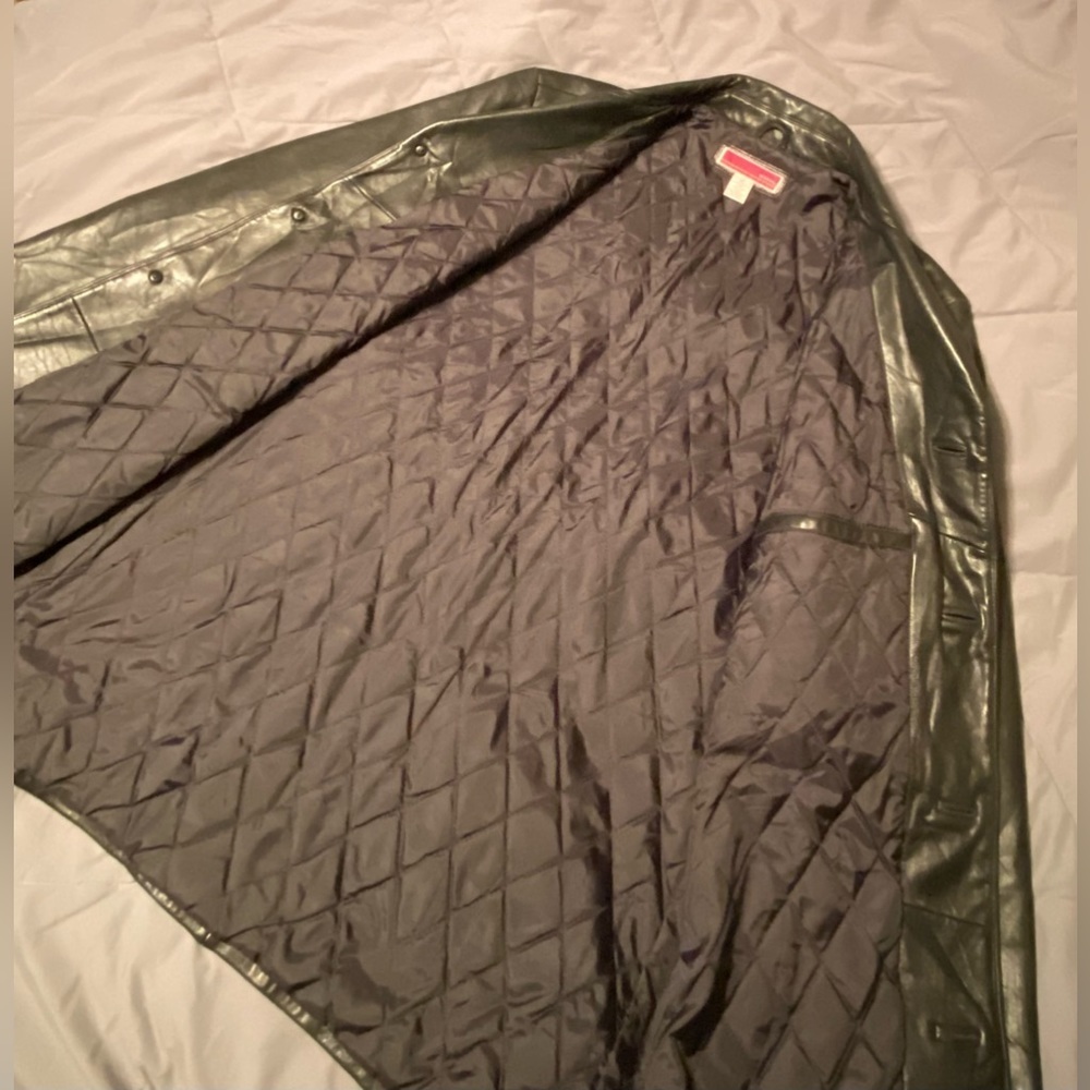 Merona Leather Jacket - Picture 5 of 13